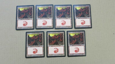 7x FRENCH BASIC LAND INVASION MOUNTAIN MONTAGNE MTG MAGIC GATHERING #346 NM | eBay 7x FRENCH BASIC LAND INVASION MOUNTAIN MONTAGNE MTG MAGIC GATHERING #346 NM | eBay