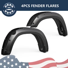 Fender Flares for 2019-2024 Ram 1500 New Body Pocket Rivet Double & Crew Cab