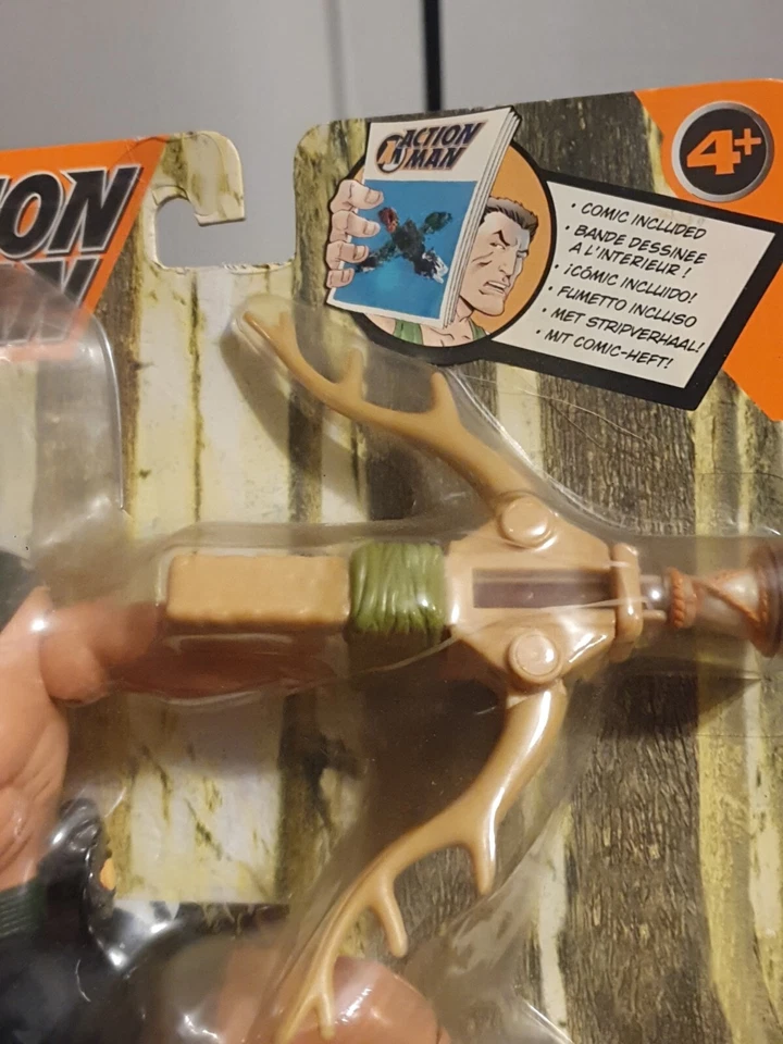 Hasbro Action Man Jungle Adventure années 2002 dans blister emballage d'origine - Photo 3/4