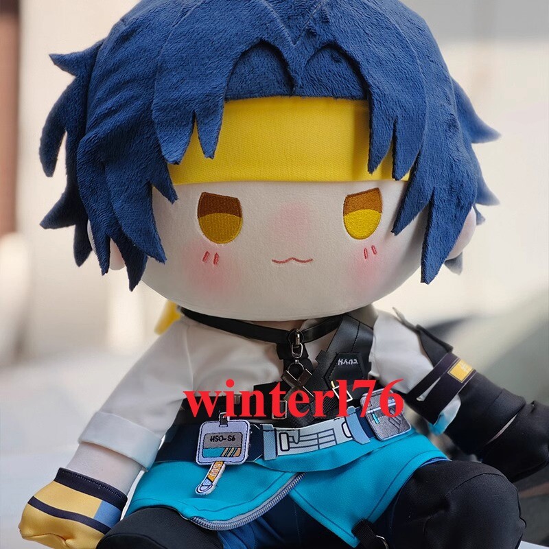 Zenless Zone Zero Asaba Harumasa 40cm Plush Doll Dress Up Toy
