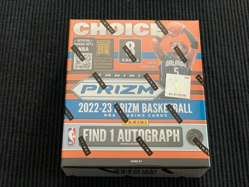 2022/23 PANINI PRIZM *CHOICE* HOBBY BASKETBALL SEALED BOX   1 AUTO PER BOX