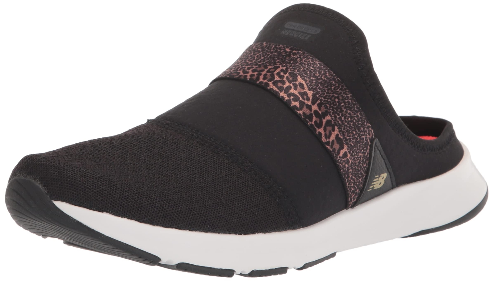 Кроссовки для ходьбы New Balance женские DynaSoft Nergize Mule V3, черные, 5 B Medium, США