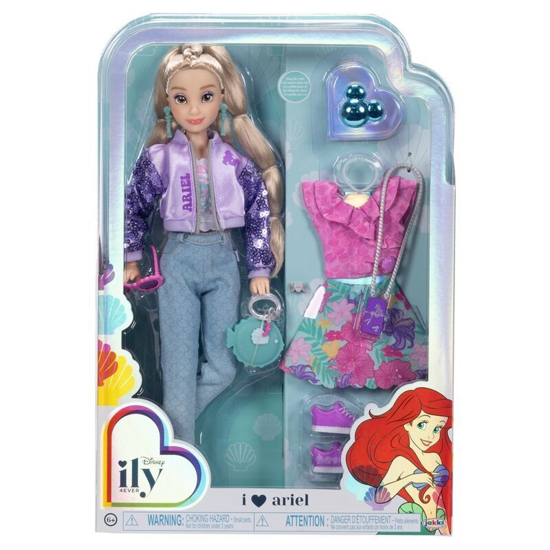Disney ily 4Ever The Little Mermaid Disney Princess Ariel Fashion Doll 28cm Toy