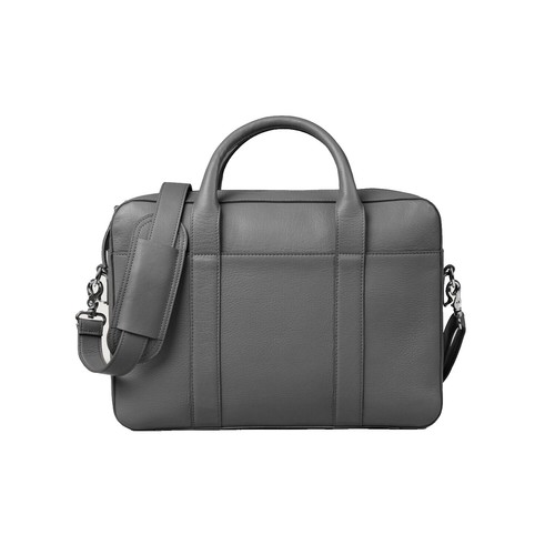 Leather Office Bag Briefcase Coach F70094 Black Shoulder Strap