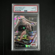 Sean O’Malley Octagonside Cracked Ice 5/8 2022 Select UFC #287 PSA 10 - POP 1