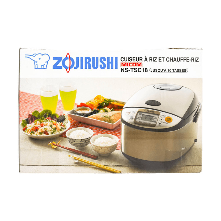 Zojirushi NS-TSC10 5-1/2-Cup (Uncooked) Micom Rice Cooker and Warmer NEW