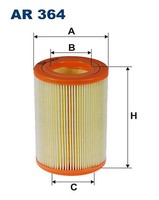 Filtron AR364 Luftfilter FüR Smart Cabrio CITY-COUPE Fortwo Roadster 0.6 0.7