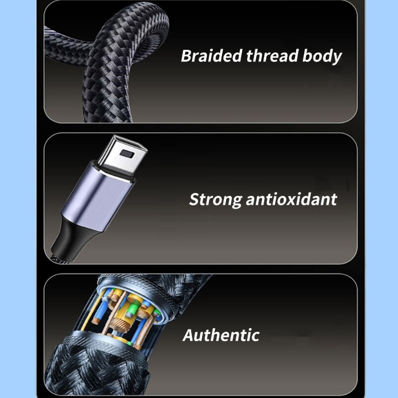 Type C to USB OTG Cable 2.4A Fast Charging Data Sync Wire