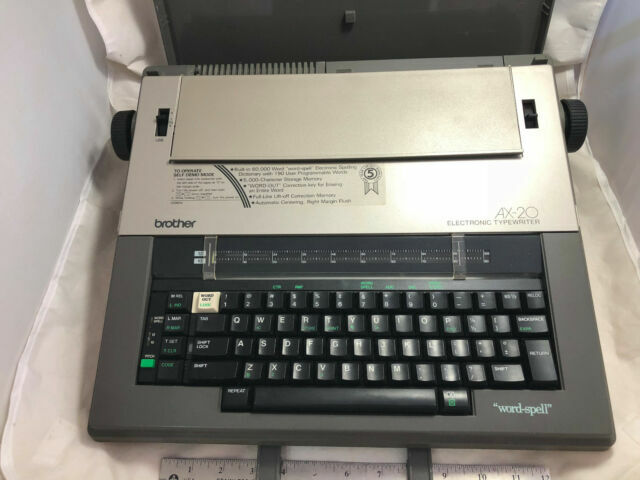 Brother Daisy Wheel Ax Ax Electric Word Out Spell Electronic Typewriter For Sale Online Ebay