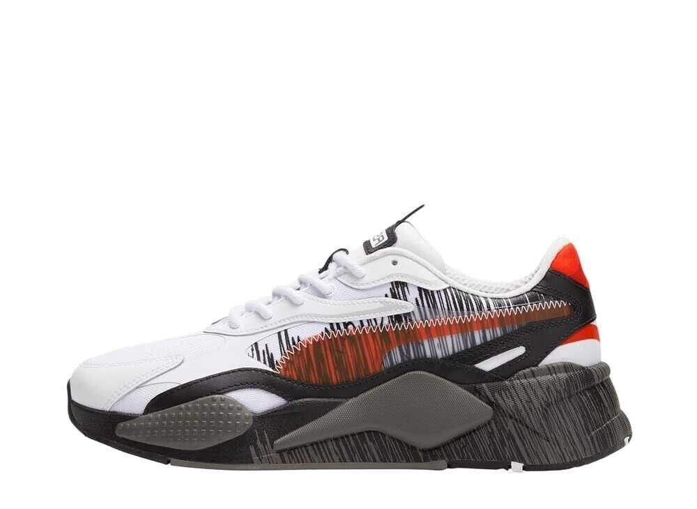 Puma RS-X3 Render White-Cherry Tomato-Black 386901 01 Men's