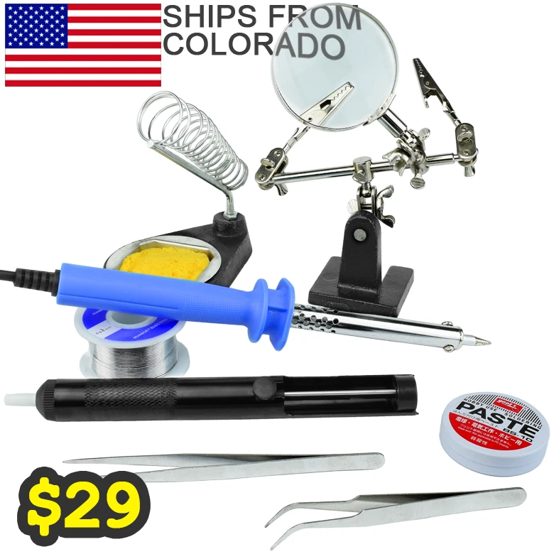 Soldering iron starter sale kit
