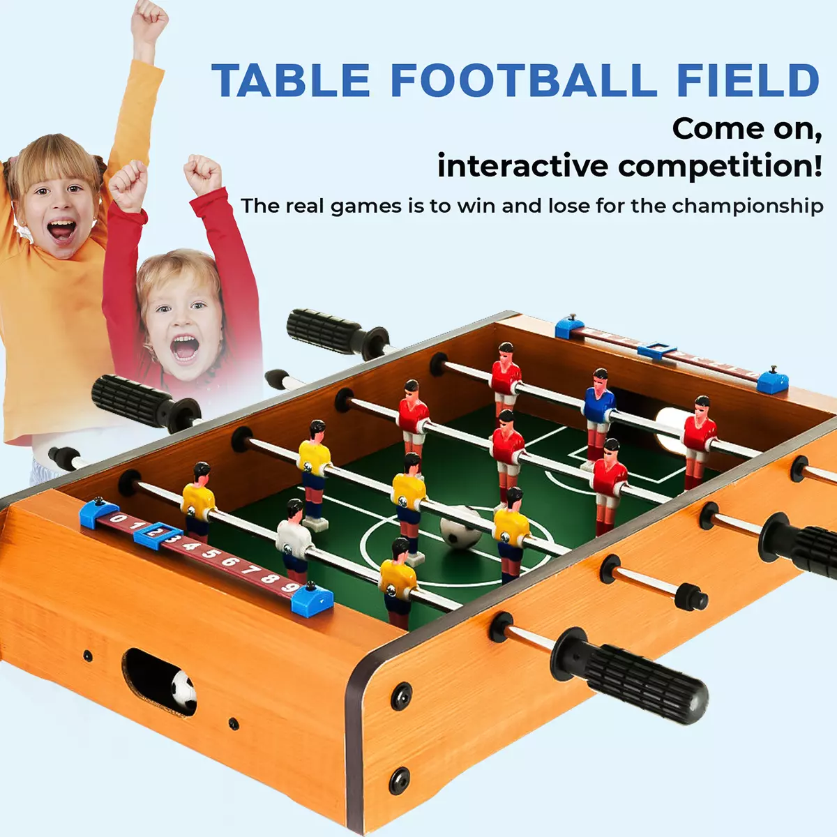 Jeu de baby-foot Mini jeu de football de table Football de bureau