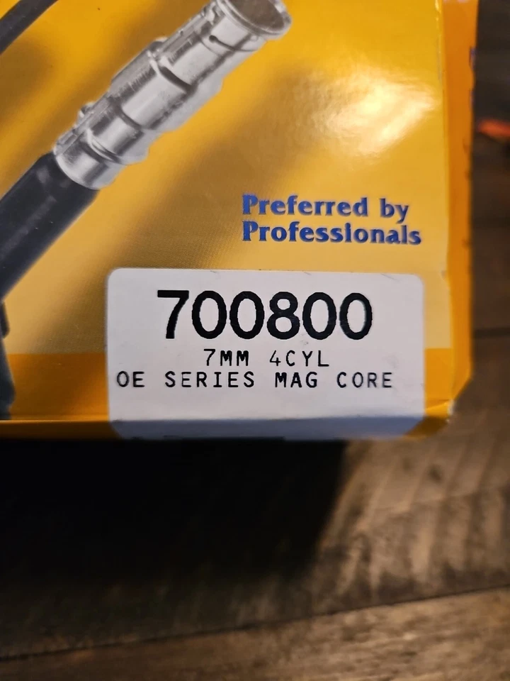 Napa 700800 Ignition Spark Plug Wire Set for 1990-1995 Honda 2.2L 2.3L - Image 2 of 4