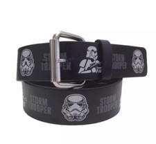 New STAR WARS DISNEY Boys Black Storm Trooper Belt Size S/M adjustable