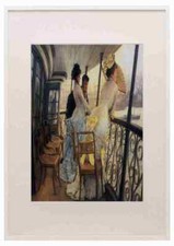 The Gallery Of The H M S Calcutta Tissot A3 A4 Framed Print Picture