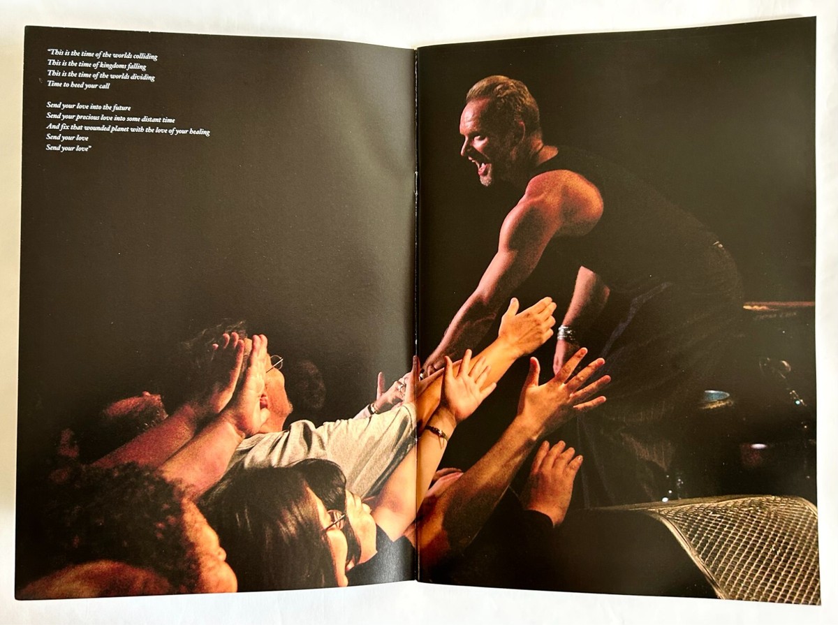 STING SACRED LOVE WORLD TOUR CONCERT PROGRAM BOOK 2005 JAPAN