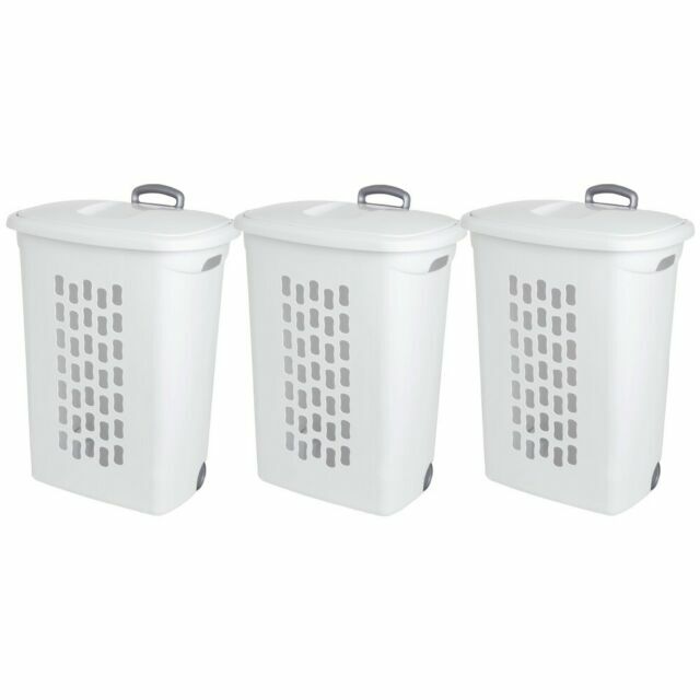 Sterilite Ultra Wheeled Laundry Hamper