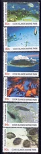 Cook Islands - 2013 MNH set of 6 Marine Parks #1430-35 cv 8.70 Lot #273