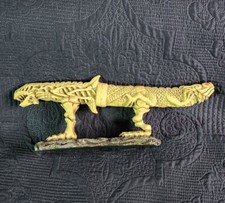 Skeleton Double Bladed 15" Dagger Knife And Stand Man Cave H.R. Geiger