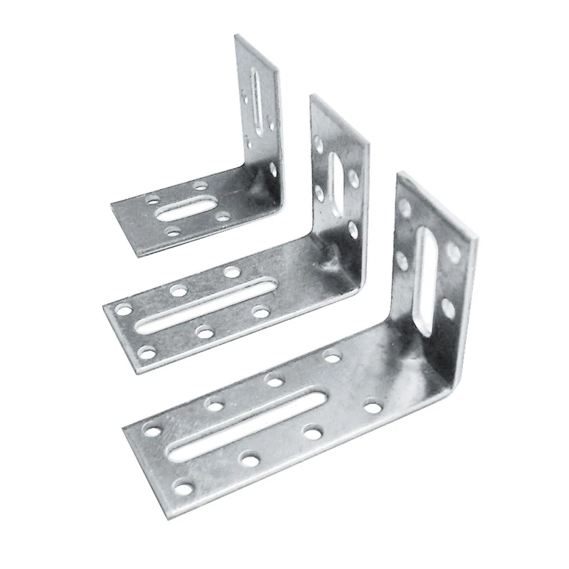 REIDL BB Stanz Langlochwinkel Winkelverbinder Holzverbinder 70/80 mm, Stahl & verzinkt