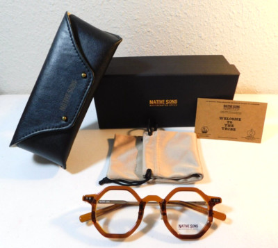 BRAND NEW NATIVE SONS SPUTNIK TWO TONE BROWN 42.2/24.6 W/ORIGINAL  