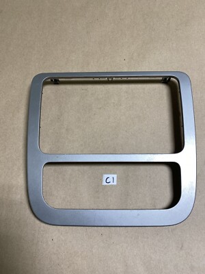 Volkswagen EOS GENUINE RADIO CLIMATE CONTROL TRIM Silver 1Q0 858 069 H C1