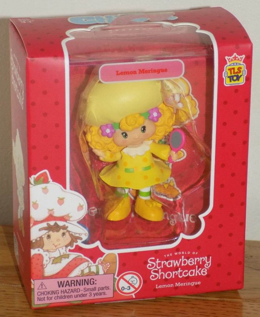 Strawberry Shortcake Cheebee Lemon Meringue Mini Figure - BRAND NEW
