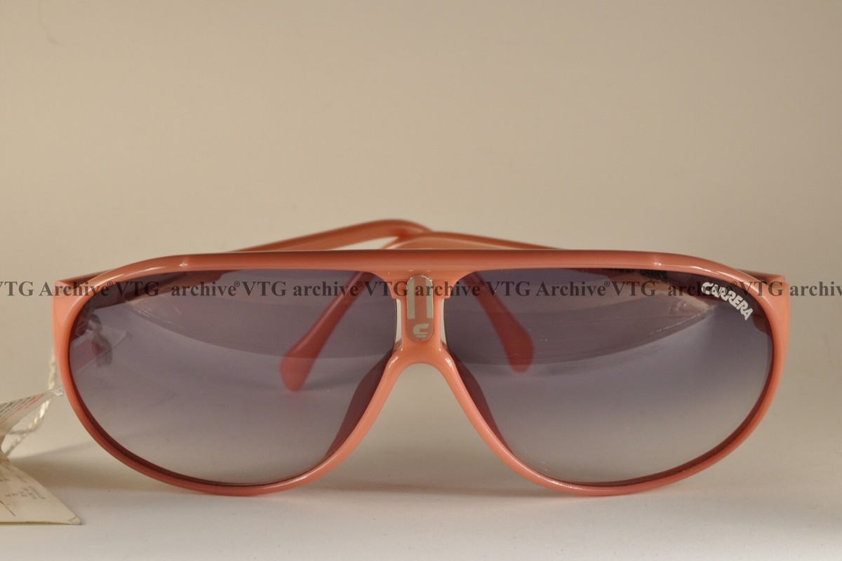 NOS Vintage Sunglasses Carrera 5412 aviator sky snow size 60[ ]16