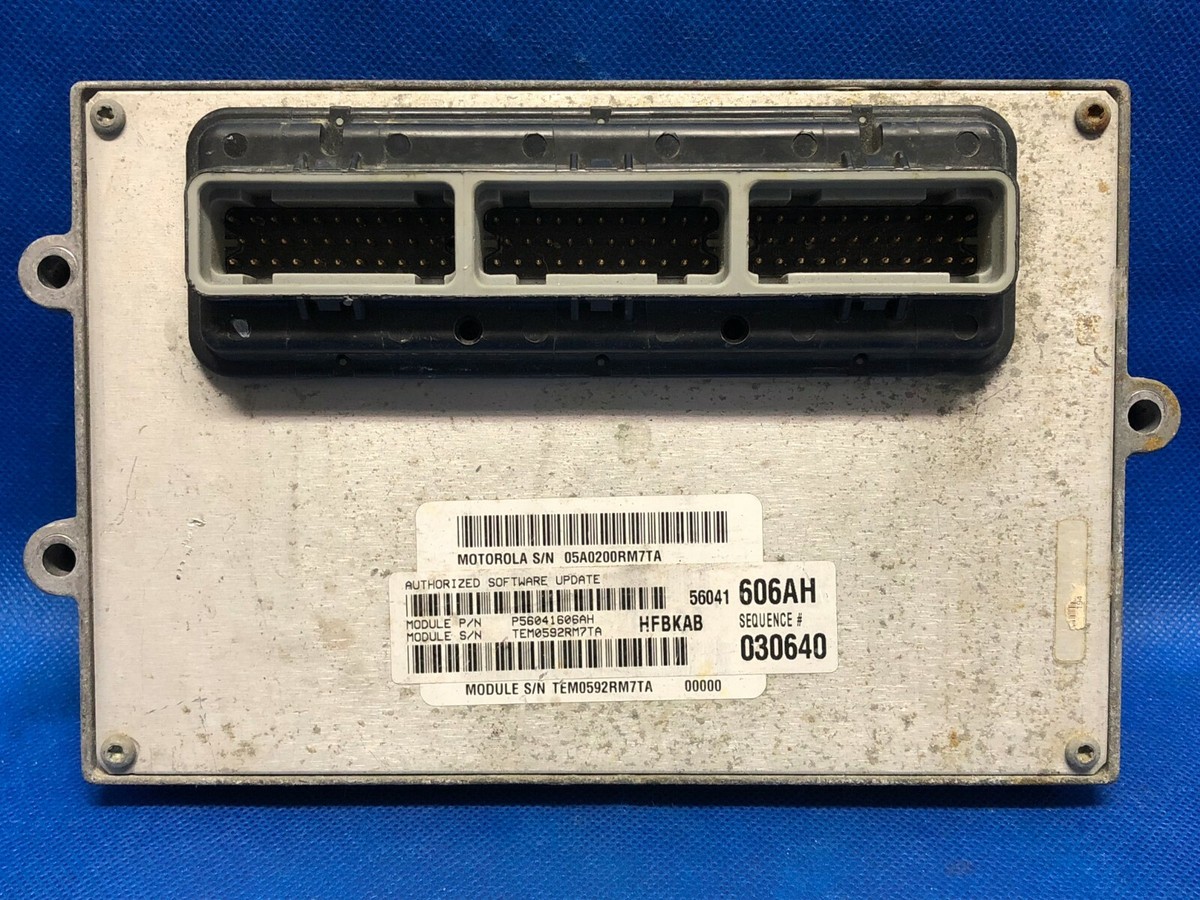REFLASHED VIN NO SECURITY PLUG & PLAY 02 JEEP LIBERTY 3.7 ECM ECU