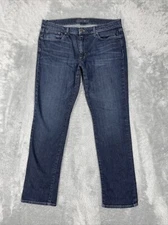 Joe's Jeans Men's 38x32.5 (Actual) Blue The Brixton Striaght Narrow Flex Denim