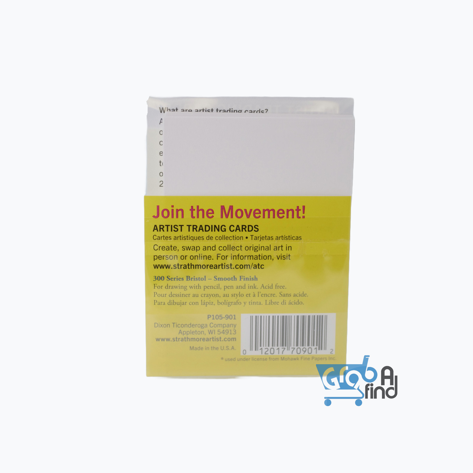 Strathmore 300 Series Bristol Artist Trading Cards, Smooth Surface, 20