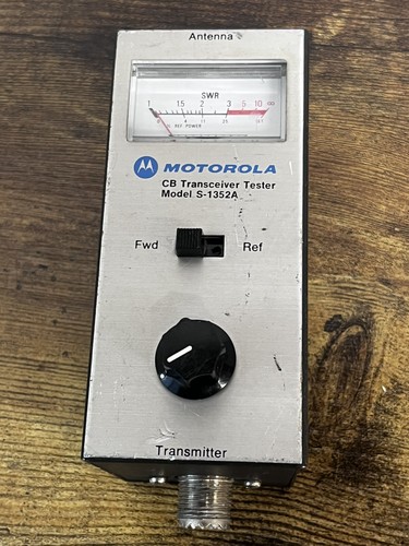 Motorola SWR Bridge Model S-1352A SWR Meter - Zdjęcie 2 z 7