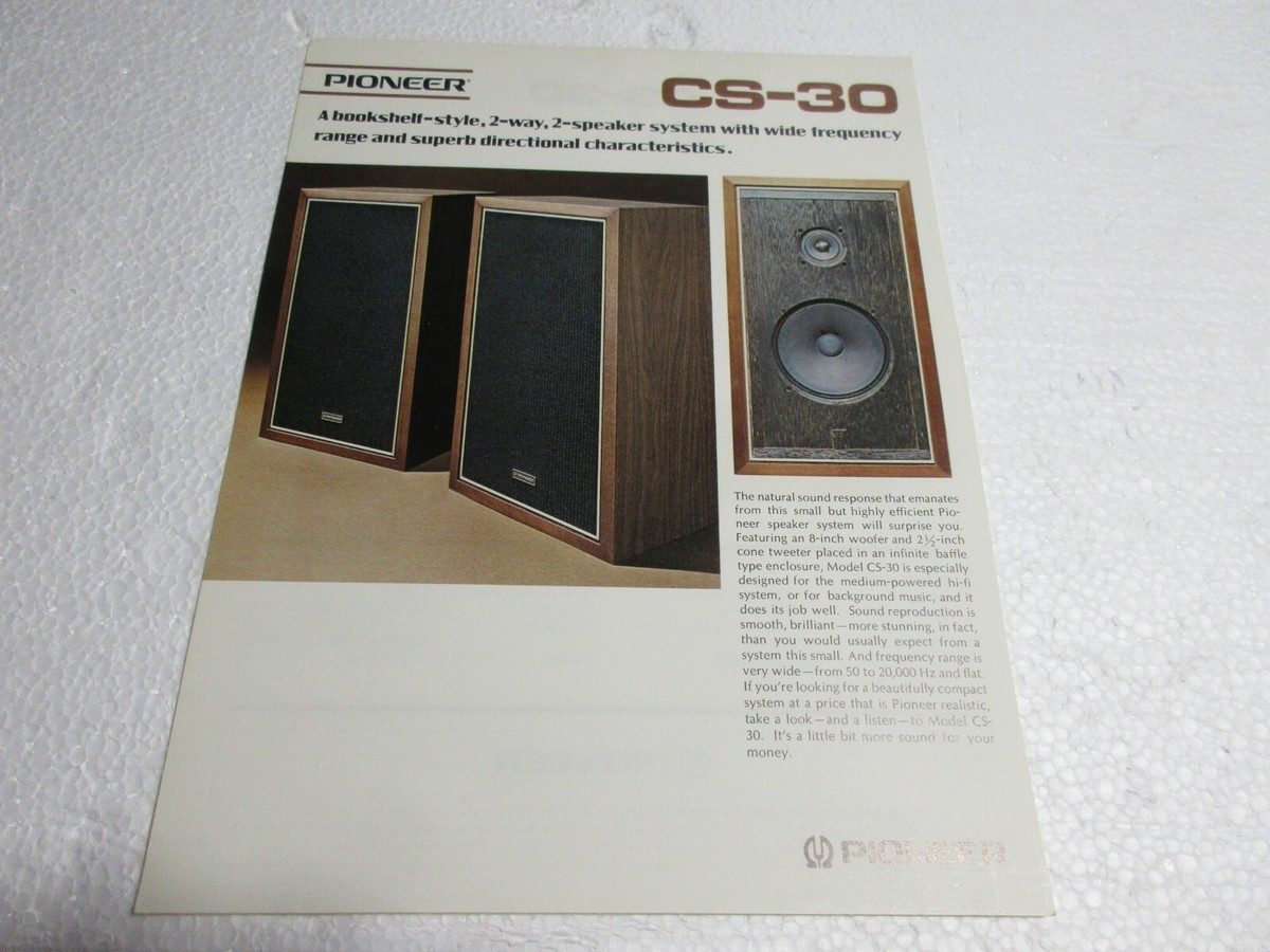 PIONEER CS-330 スピーカー PIONEER CS-330 スピーカー - メルカリ