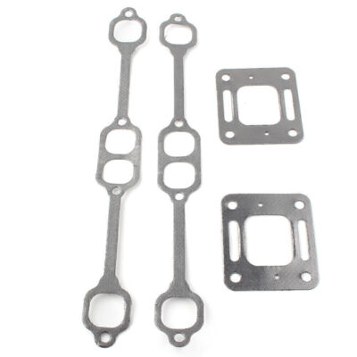 Exhaust Gasket Manifold Mercruiser 5.0 mpi 5.7 350 Mag Riser Block V8 Elbow US