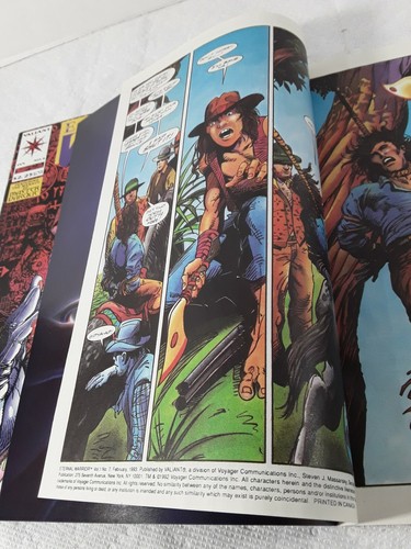 External Warrior #6 #7 Comic Books Valiant 1993 - Picture 7 of 11