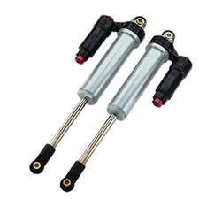 GPM Aluminum 6061-T6 Front L-Shape Piggy Back Internal Damper 135mm Silver : UDR