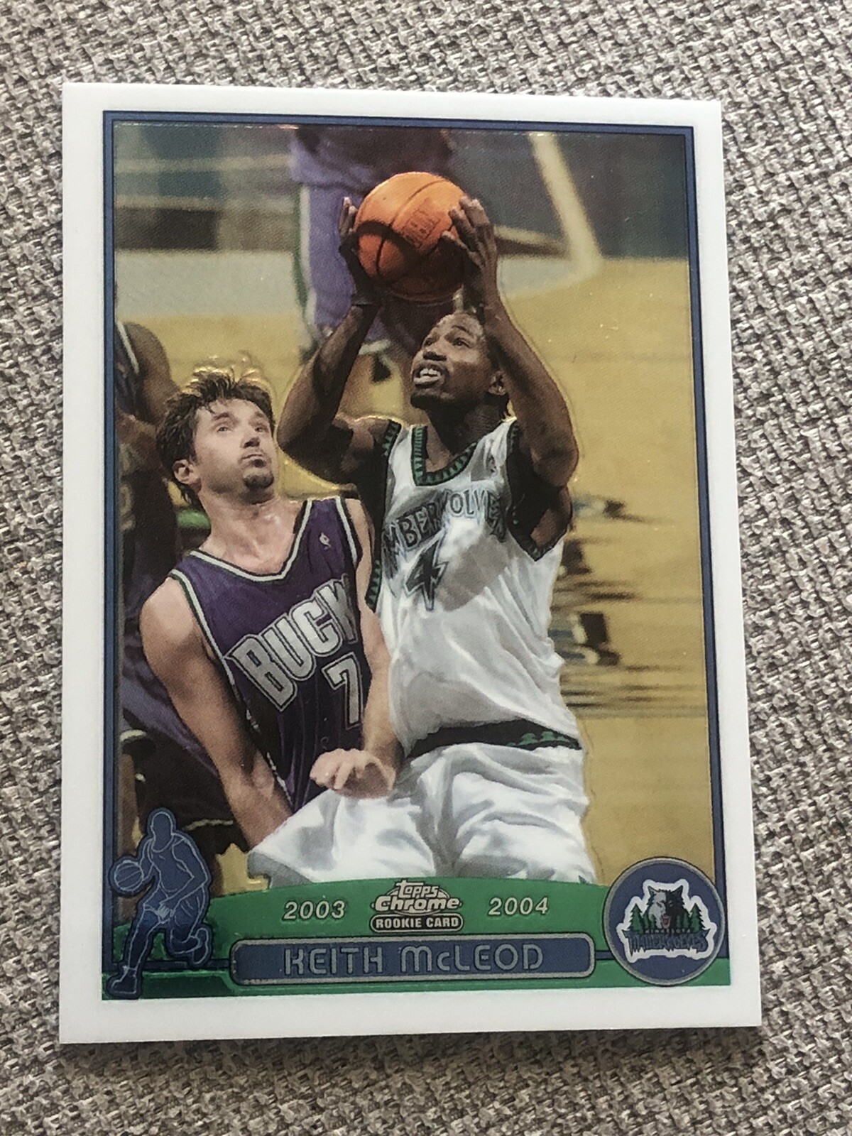 2003-04 Topps Chrome Udonis Haslem #164 Rookie RC