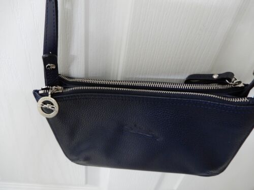 Women's Longchamp Le Foulonne Small Double Zip Leather Crossbody Clutch - Picture 11 of 11