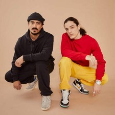 Men's Loose Blank Fit Fleece Joggers see size chart 