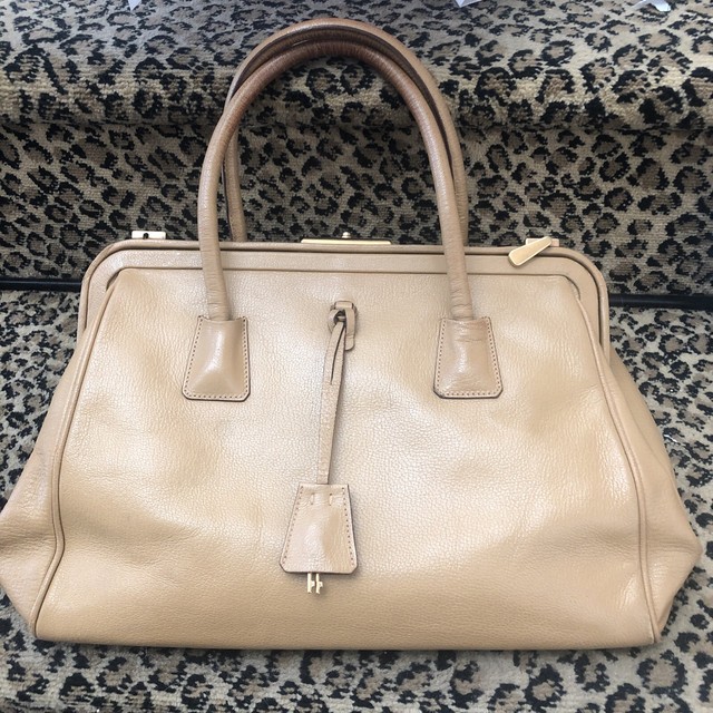 prada leather purse