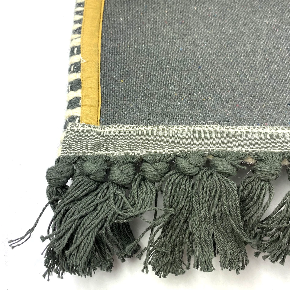 Rug Floor Mat Indoor Runner Rug W/ Decorative Design Tassels 24x36 Size NWT - Image 3 of 4