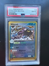 Pokemon Whiscash Reverse Holo Ex Dragon 48/97 PSA 8 NM-MINT on eBay