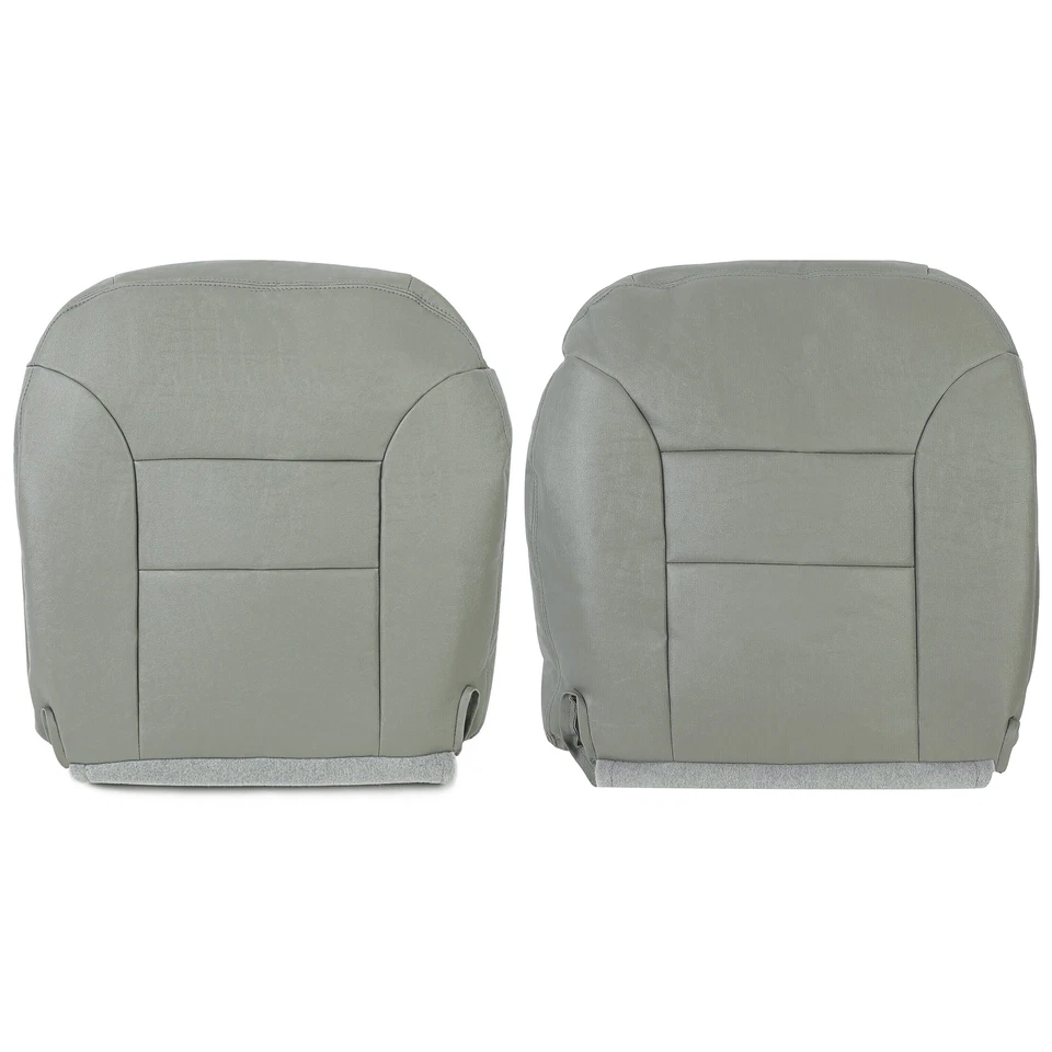 Cubierta de asiento inferior delantera gris para Chevy C1500 K1500 1995 1996 1997 1998 1999 Foto 4 de 4