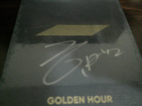 signed Ateez 10th mini album Golden Hour Part 1 set White, Blue, Black read - Picture 16 of 16