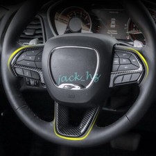 Para Dodge Charger Durango Fibra de Carbono Interruptor Embellecedores Accesorios