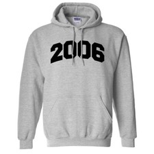 2006 College Style Retro University Hoodie Y2K Sweatshirt Unisex Free Shipping