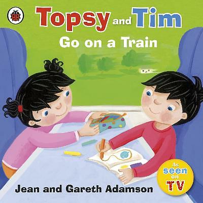 Topsy and Tim: Go on a Train by Jean Adamson (PB 2010) - Image 2