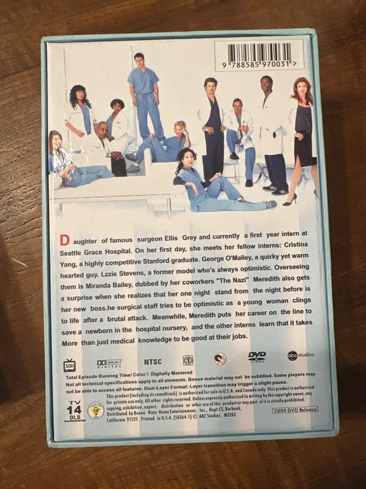 Grey's Anatomy Seasons 1-5 Expanded COMPLETE - Image 4 of 4