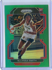 2022 Panini Prizm WNBA NALYSSA SMITH RC ROOKIE #182 GREEN PRIZM FEVER