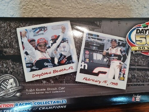 Dale Earnhardt Sr 50 Years Daytona 500 1:24 Scale, 1 Of 7,104 Made - Picture 5 of 13